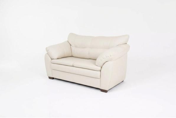 White designer two-seater couch luxury office furniture upholstered furniture modern