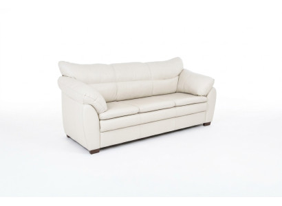 White luxury three-seater study furniture modern three-seater couch