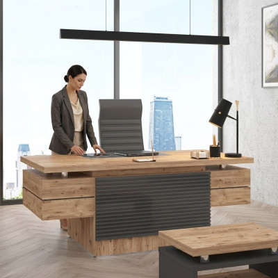 Wooden desk designer office furniture modern design wooden furniture tables
