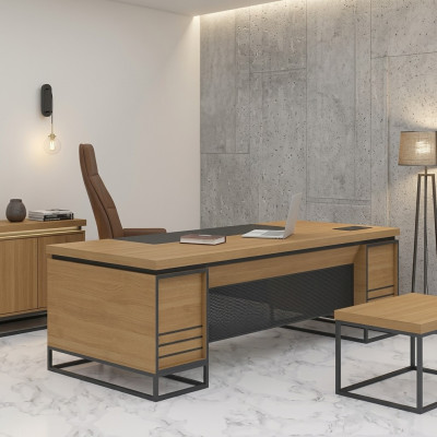 Study wood desk executive desk computer table office furniture