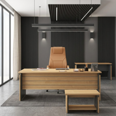Wooden Desk Office Furniture Study Executive Desk