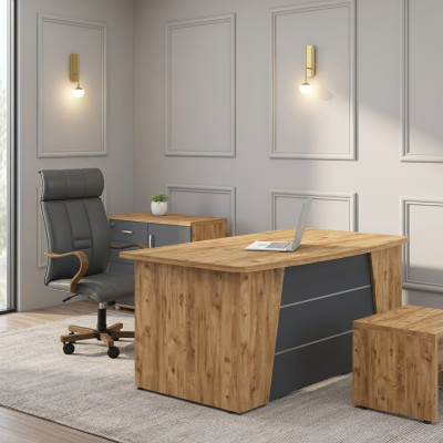 Desk office furniture study room wood computer desk office table