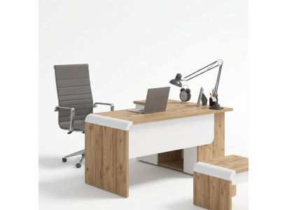 Brown corner desk office furniture design desk executive desk