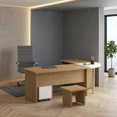 Workspace corner desk modern design office furniture table office