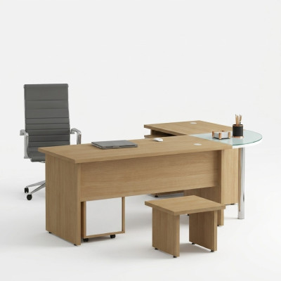 Workspace corner desk modern design office furniture table office