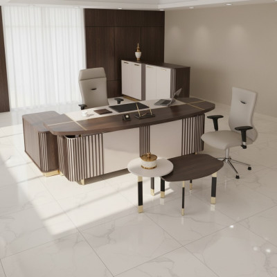 Modern study room furnishings office furniture designer office furniture 3-piece set