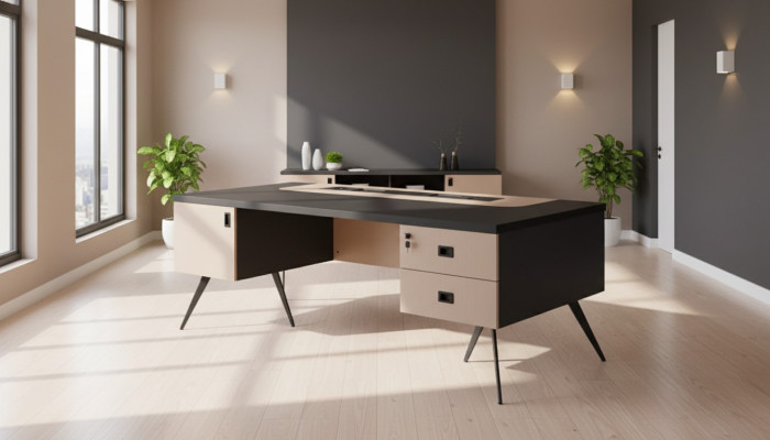 Desk study room furniture drawers office table desks furniture