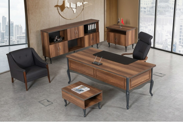 Workspace desk luxury design table office furniture executive desk