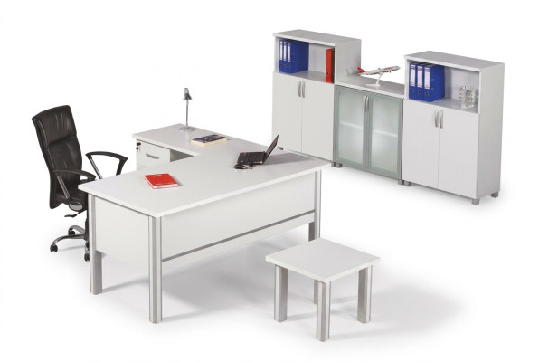 Bright law office furniture office setup table coffee table filing cabinet 3-piece set