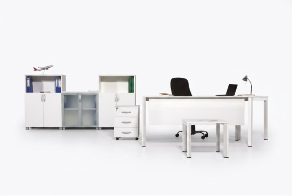 Large Office Set Office Furniture Study Room Furniture Suite 4 Pieces Furniture