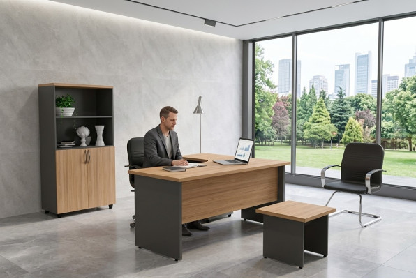 Office equipment set workstation equipment corner desk filing cabinet