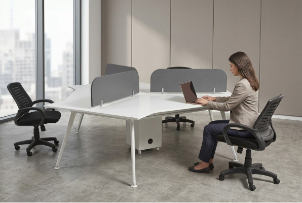 Office room furnishings counter team desk computer desk designer furniture