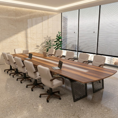 Large wooden conference table office furniture meeting table tables meeting