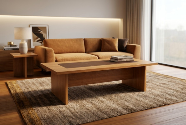 Office table conference table brown furniture design meeting table 240x120