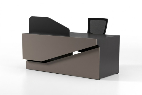 Reception desk counter office practice discotheque industrial tables office