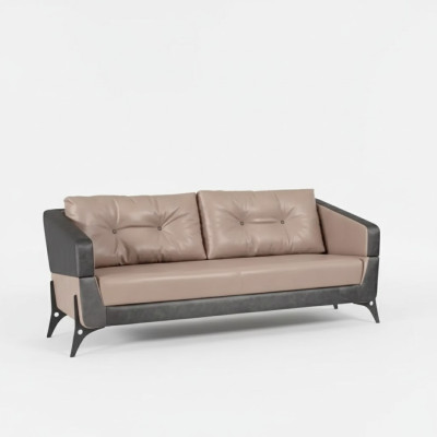 Three-seater sofa luxury furniture study room upholstery fabric office furniture