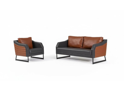 Office sofa set two-seater armchair luxury couch set designer seating group