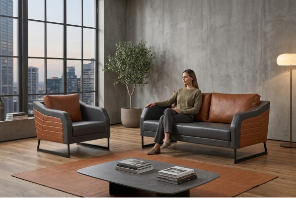 Armchair Seat Modern Design Study Room Style Modern Designer Luxury New