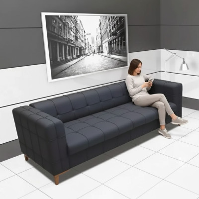 Modern three-seater luxury study furniture stylish sofa living room