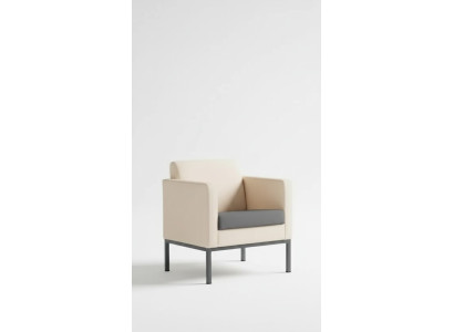 Luxury armchair office furniture study padded fabric seat textile new
