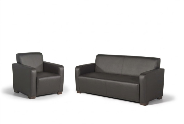 Office furniture sofa 3-seater designer study room furniture textile modern