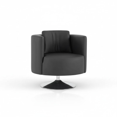 Office furniture armchair luxury black armchair upholstery textile modern design reclining chair