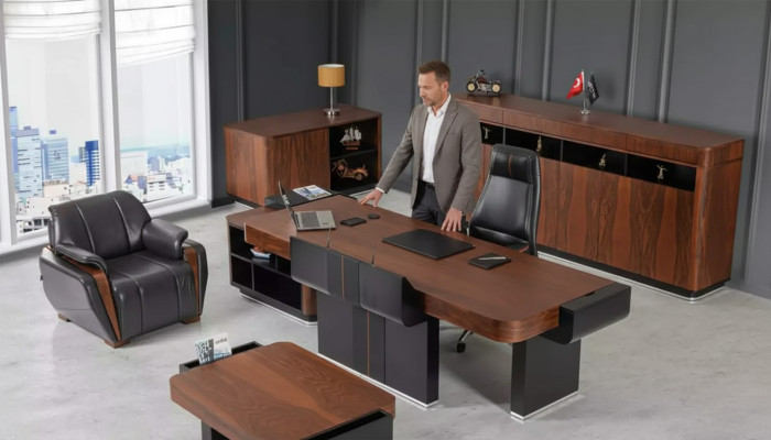Large Office Cabinet Sideboard Luxury Wooden Furniture Study Room Furniture Shelf