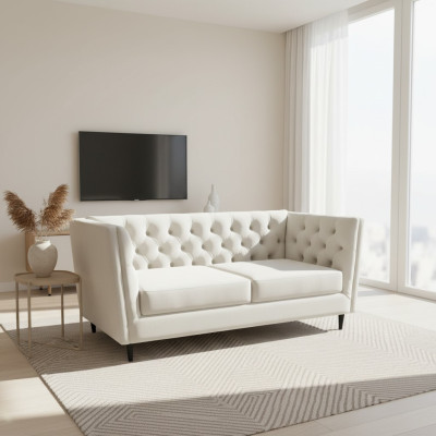 Luxury Sofa 3-Seater Design Chesterfield Luxury Couches 230cm Furniture Sofas