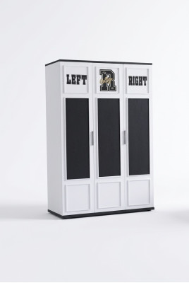 Wardrobe White Wood Cabinets Bedroom Furniture Design Children's Room
