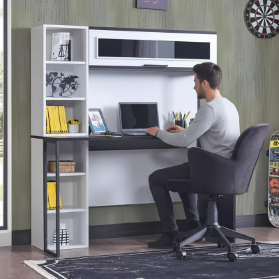 Secretary desk table 130x60x171 desks tables furniture wood computer