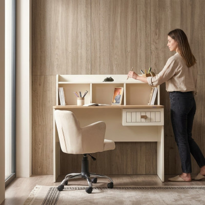 Secretary desk table 110x60x120 desks tables furniture wood computer