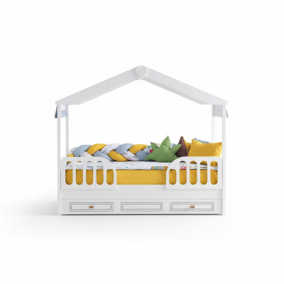 Children's beds wood bedroom apartment furniture bed children's room