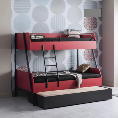 Youth bed, children's bed, kids design, modern bed, children's room, wooden beds