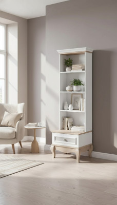 Regal Cabinet Bookshelf Multipurpose Shelf Wood Cabinets 173x54x50