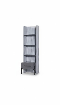 Regal Wardrobe Bookshelf Cabinets Multipurpose Furniture Brown 165x49x47