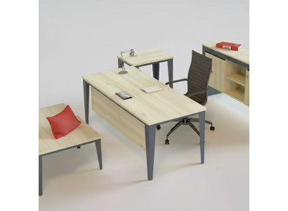 Designer Brown Desk Office Furniture Wooden Tables Luxury Furniture New