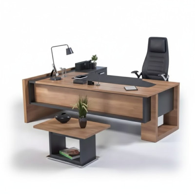 Office corner desk furniture desk furnishing wooden table executive desk
