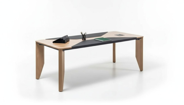 Conference table office furniture interior office table 220x100 cm conference table