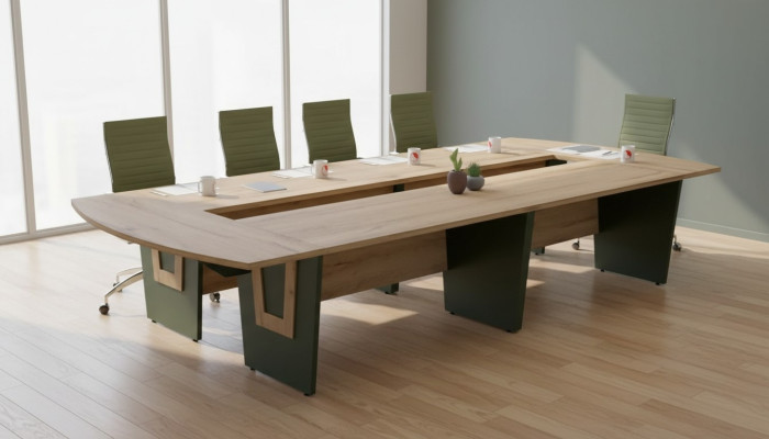 XXL meeting table conference table office table 390x180 large table big