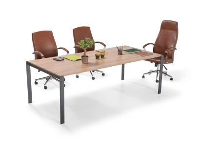 Modern large conference table wood designer office study furniture