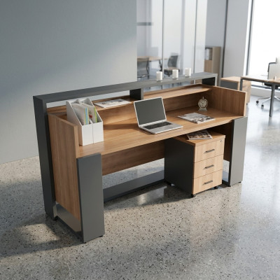 Designer tables for reception reception hotel office exhibition table new