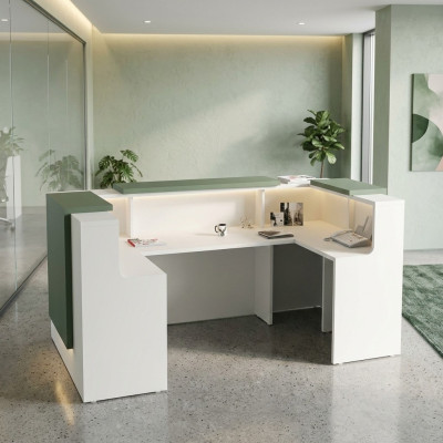 Reception desk hotel reception table furniture counter practice office law firm office