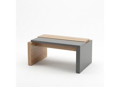 Modern luxury coffee table brown office storage table designer wooden furniture