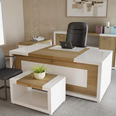 Reception desk table furniture counter practice office law firm hotel