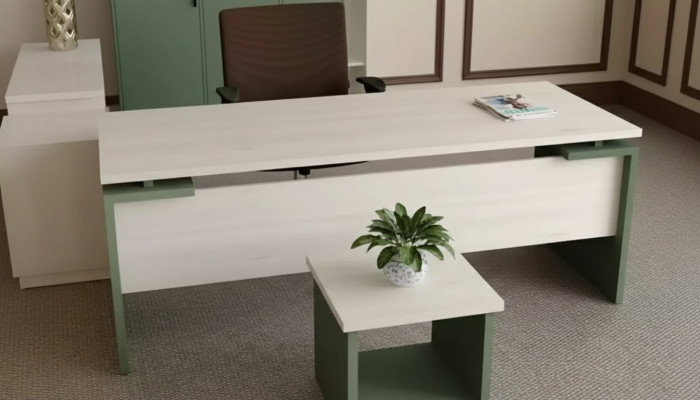 Classic White Designer Luxury Desk Wooden Furniture Study Room