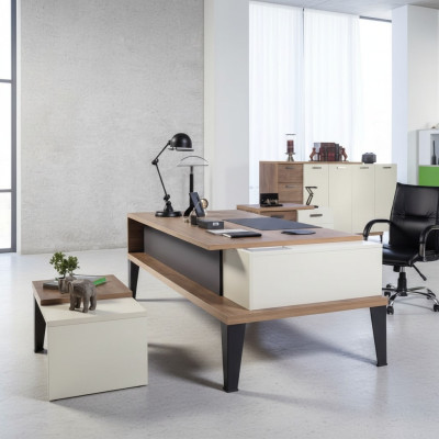 Designer desk exclusive office furniture table large executive desk