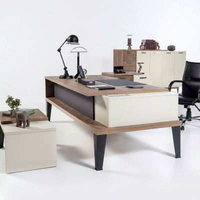 Designer desk exclusive office furniture table large executive desk