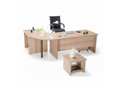 Corner desk table furniture sideboard office furnishing practice law office furniture 3-piece set