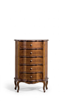 Classic Brown Wooden Dresser Drawers Console Luxury Furniture Sideboard