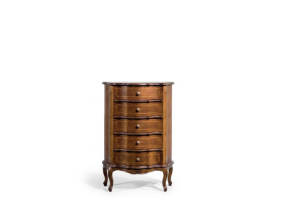 Classic Brown Wooden Dresser Drawers Console Luxury Furniture Sideboard
